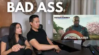 CAPTAIN AMERICA - BRAVE NEW WORLD (Official Teaser) [Couple Reacts]