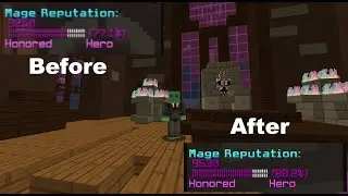 How to farm Reputation in Hypixel Skyblock / Nether Update