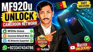 MF920U Unlock ! Master Unlocking 