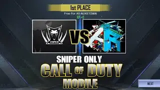 COD MOBILE - AlexisRushYT vs Viiper Gaming - Sniper only