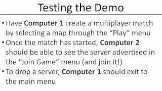 UDK Demo: Server Browser