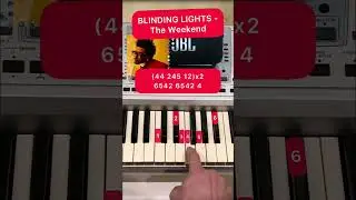 The Weeknd - Blinding Lights 🎹 