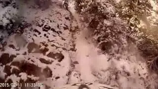Yamaha wr - Honda cr _ snow ride