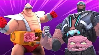 Krang Classic VS Krang The Movie (TMNT LEGENDS)