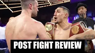 Josh Taylor vs Teofimo Lopez  - Post Fight Review