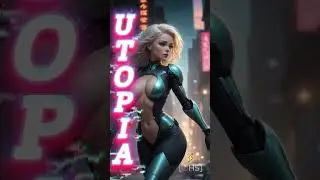 UTOPIA | Ambient Cyberpunk Music - Ethereal Sci Fi Music | 10 HOURS