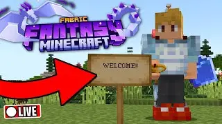 🔴 THE SERVER IS GROWING!! (new players!) | New Fantasy Minecraft SMP | LIVE