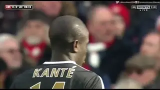 N'Golo Kanté vs Arsenal (Away) HD 720p (14.02.2016)