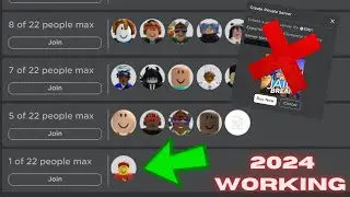 HOW TO FIND SMALL SERVERS ON EVERY GAME IN ROBLOX! (STILL WORKING 2024)