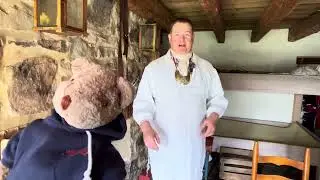 A British officer at Fort Frederick
