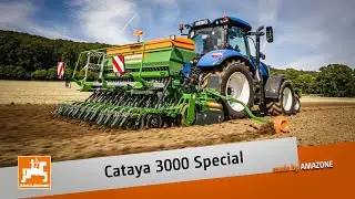 Mechanical seed drill Cataya 3000 Special with TwinTeC special double disc coulter | AMAZONE