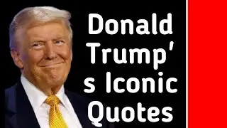 Donald Trump's Iconic Quotes on Leadership, Success, and Life @DonaldJTrumpforPresident