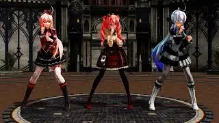 [MMD] New levan polkka 2k18 Teto Haku Luka (Motion DL)