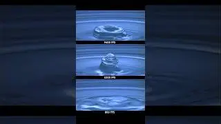 Slow motion water 5300 fps 