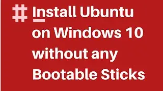 Install Ubuntu on Windows 10 | Using Windows Subsystem Linux