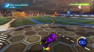 Live de rocket league dupla com meu amigo no camp