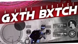 GxTH BxTCH❤️// POCO X3 PRO BGMI MONTAGE// PUBG GAMEPLAY HIGHLIGHTS // 4 Finger Claw // KRAZY NINJA
