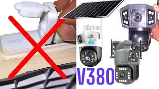 V380 4G Solar Camera Water Leakage || Pre-caution