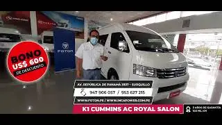 K1 Cummins AC Royal Saloon