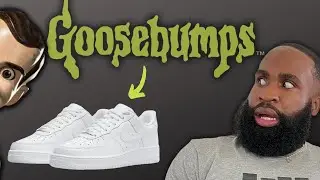 Customizing Air Force 1's with a Goosebumps theme! 🎨👻