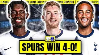 Bissouma BANGER! Kulusevski AMAZING! Odobert DEBUT! Spurs 4-0 Everton 