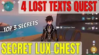 Lost Text World Quest - Inazuma Hidden Luxurious Chest Guide - Genshin Impact