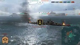 World of Warships 2022 01 28 Баг с отображением корабля. Тестовый сервер.