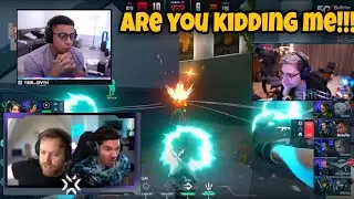 Pro streamers react on Shahzam insane 1 knife 3 kills