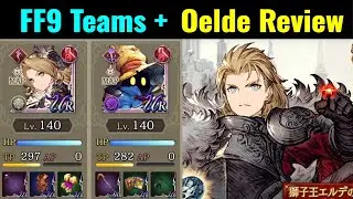 Oelde kit review + FF9 meta teams mock battle - Final Fantasy BE: WOTV JP