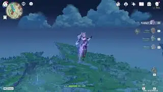 Flying Keqing Bug (Genshin Impact)