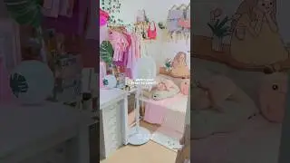 it’s pink 🌷🎀💗 #pink #pinkroom #roomdecorideas #aestheticroom
