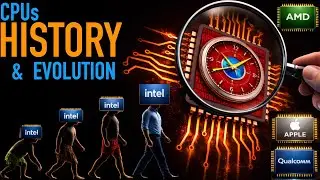 The CPU history | The Evolution of CPUs | CPU Maker companies 🔥🔥🔥