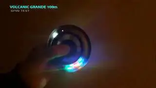 Volcanic GRANDE light-up wheels: SPIN TEST