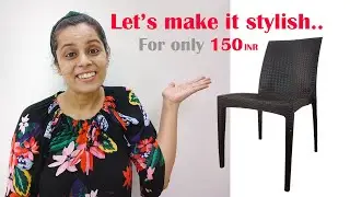 Let's do a Plastic Chair Makeover- Low Budget Jute Craft | Home Decoration DIY ideas