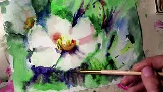 Акварель Ольги Руссу. Watercolor/Olga Russu