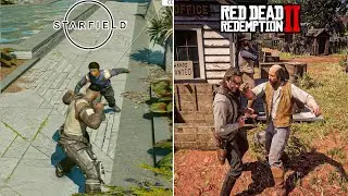 RDR2 Destroys STARFIELD - Comparison of Details! Which Is Best?