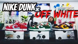 NO TE LO PIERDAS ! PRESENTAMOS LOS 3 COLORES ! NIKE DUNK LOW x OFF WHITE !