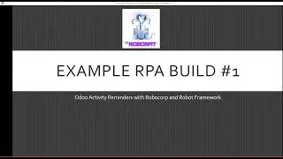 Robocorp Robot Framework - Real Life Example with Odoo Automation (Full Python)