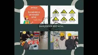 BAHÇEŞEHİR BİST MTAL İŞ GÜVENLİĞİ STAND TANITIM RESİM KOLAJ
