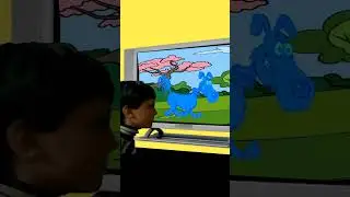 Blue Dog 😂 #shorts Cool Funny video by SanulkaShow