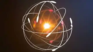 Atome Elektronen Energie Orbitale Kernenergie Footage Video
