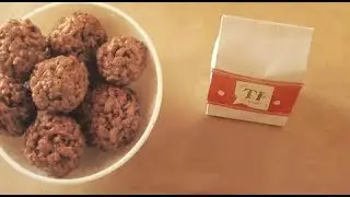 Bolitas de arroz inflado // San valentin - detalle de mes