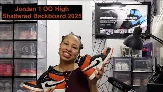 Jordan 1 OG High 2025 Shattered Backboard Unboxing | Sneakers and Handbags