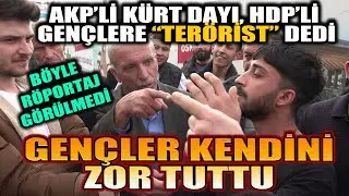 Muhabir, Milliyetçilik yapan AKP'liyi yerle bir etti!