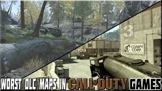 WORST DLC MAPS IN CALL OF DUTY GAMES!