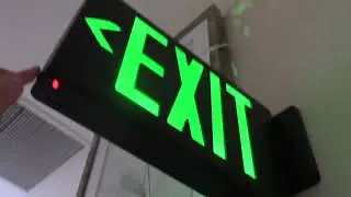 Emergency Lights & Exit Sign Tour (brief)