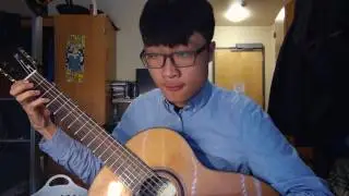 JL playing MARIAGE D'AMOUR (Classical Guitar)