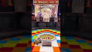 Vishnupad Gaya shringar Darshan #gaya #vishnupadtemple #minivlog #pinddan #viral #shorts #short