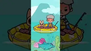 🌞Когда на рыбалке с папой💦