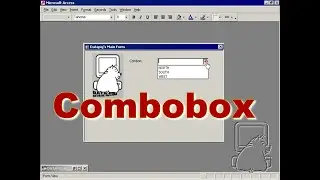 Setting up Combobox on an Access Form in Design View ~ DataPig